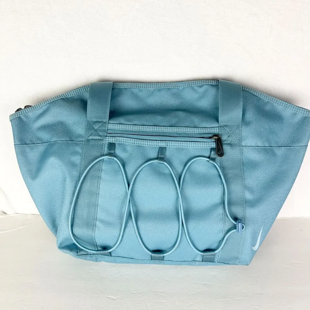 Nike One Club Duffle Bag Training Tote Gym Bag Blue